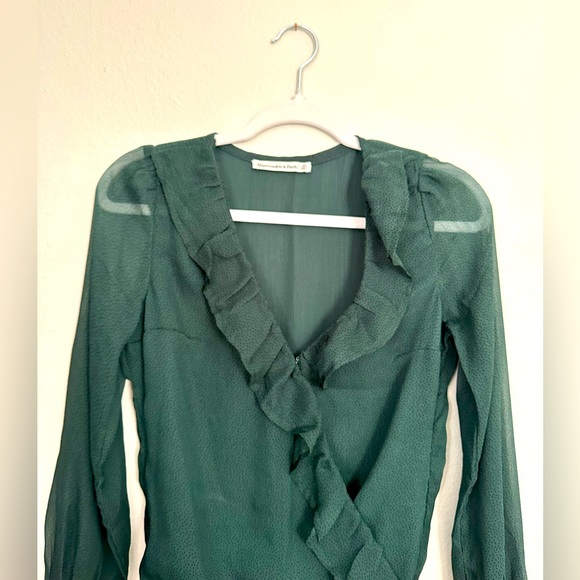 LONG-SLEEVES RUFFLED BODYSUIT - Picture 3 of 4